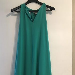 NWT Teal Loft trapeze dress-XS